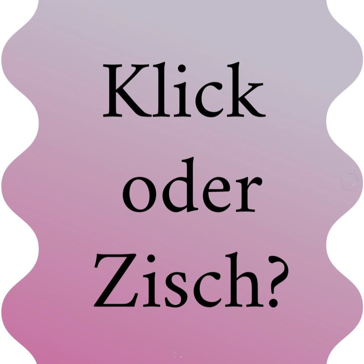 Der Ton macht die Musik