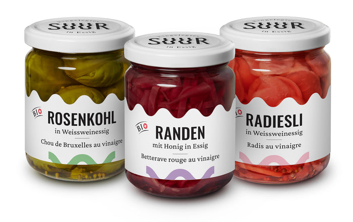 Trio-Set Pickles